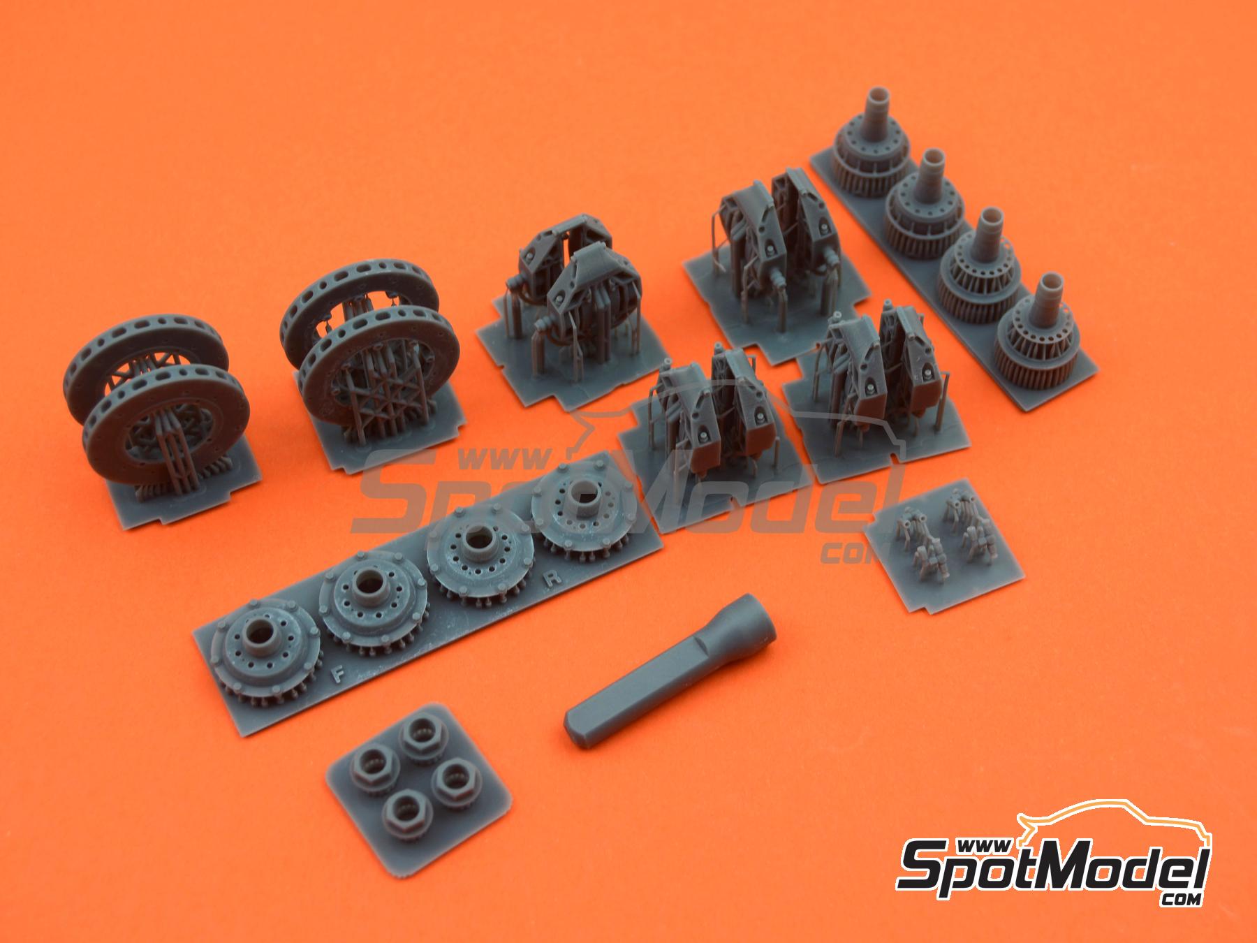 Stone Models A053/2024: Brakes 1/12 scale - McLaren TAG Porsche MP4/2C ...