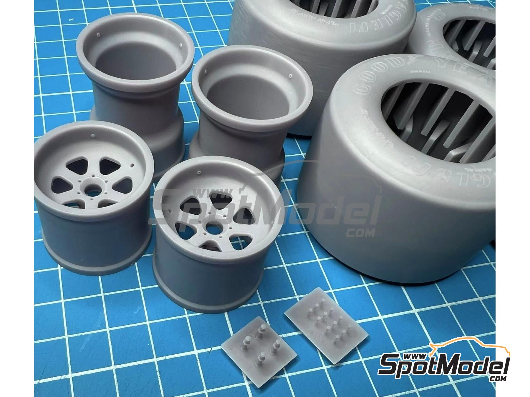 Stone Models A054/2024: Rims and tyres set 1/12 scale - McLaren TAG ...