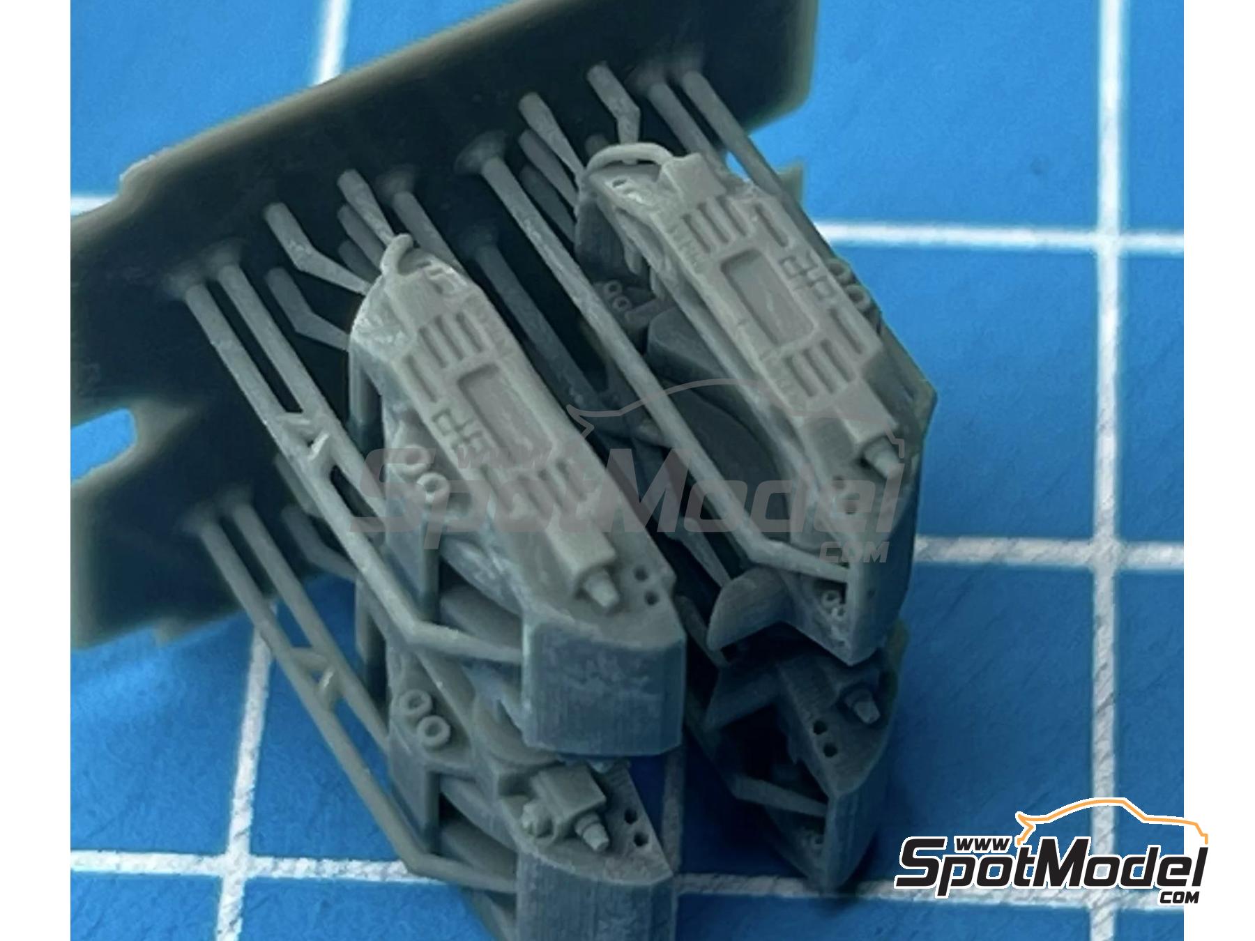 Image 4: Williams Honda FW11 | Brakes in 1/20 scale manufactured by Stone Models (ref.&nbsp;A062-2024, also A062/2024)