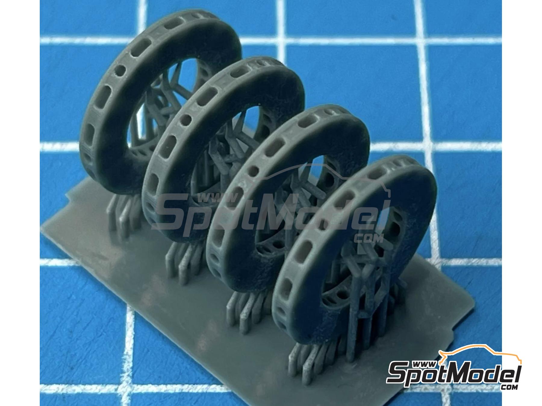 Image 5: Williams Honda FW11 | Brakes in 1/20 scale manufactured by Stone Models (ref.&nbsp;A062-2024, also A062/2024)