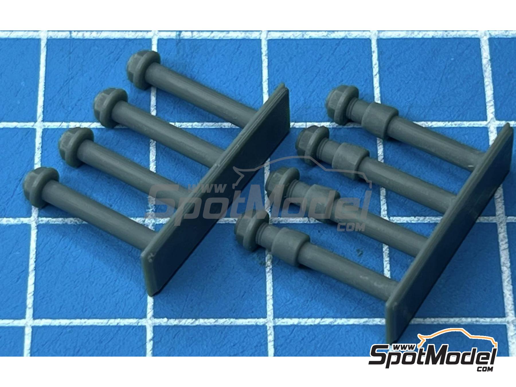 Image 6: Williams Honda FW11 | Brakes in 1/20 scale manufactured by Stone Models (ref.&nbsp;A062-2024, also A062/2024)