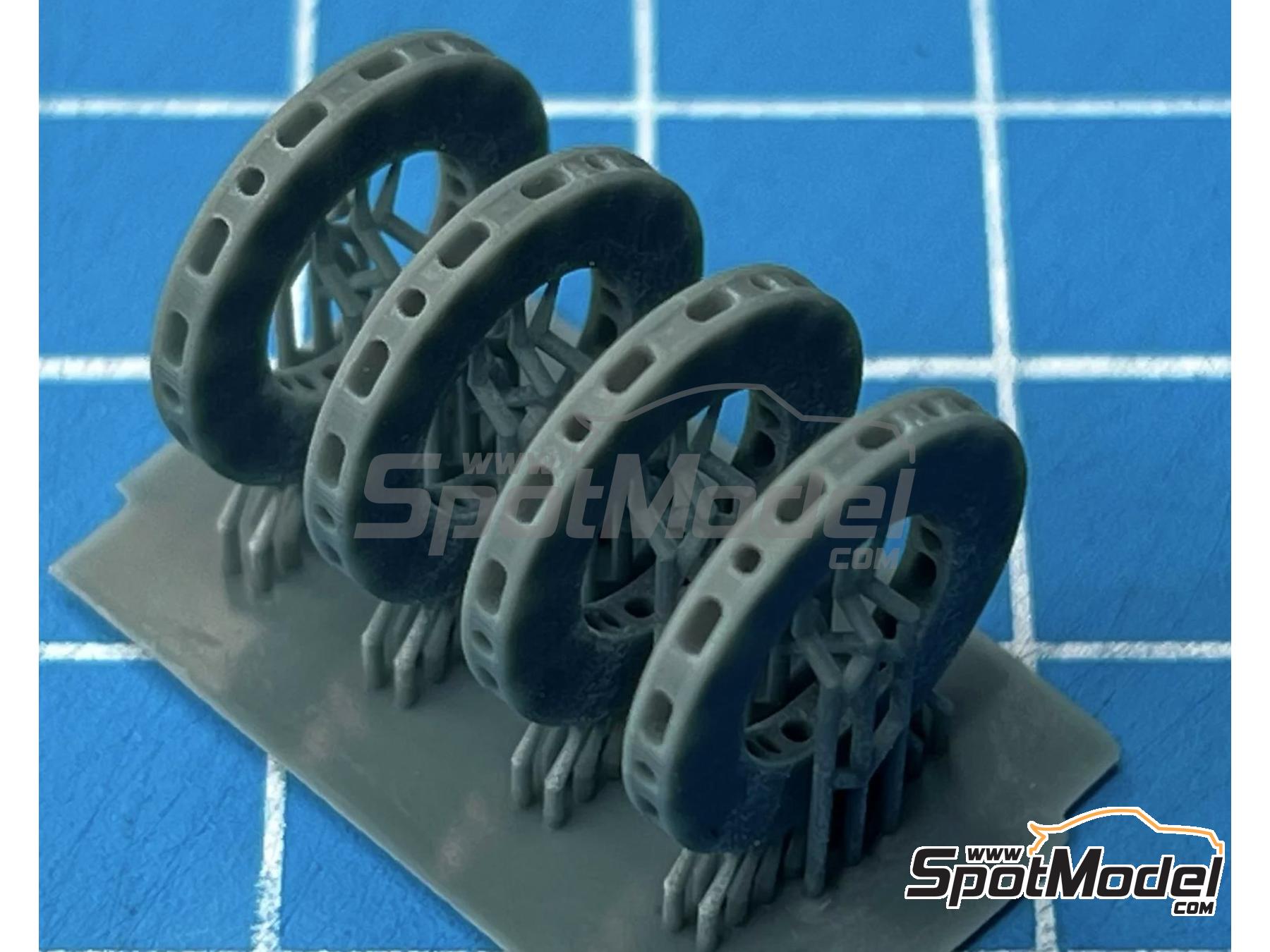 Image 5: Williams Honda FW11B | Frenos en escala&nbsp;1/20 fabricado por Stone Models (ref.&nbsp;A063-2024, tambien A063/2024)