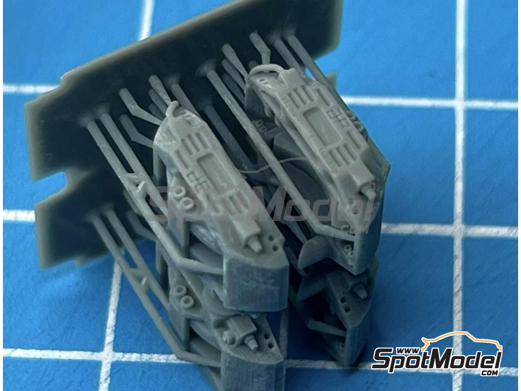 Image 6: Williams Honda FW11B | Frenos en escala&nbsp;1/20 fabricado por Stone Models (ref.&nbsp;A063-2024, tambien A063/2024)