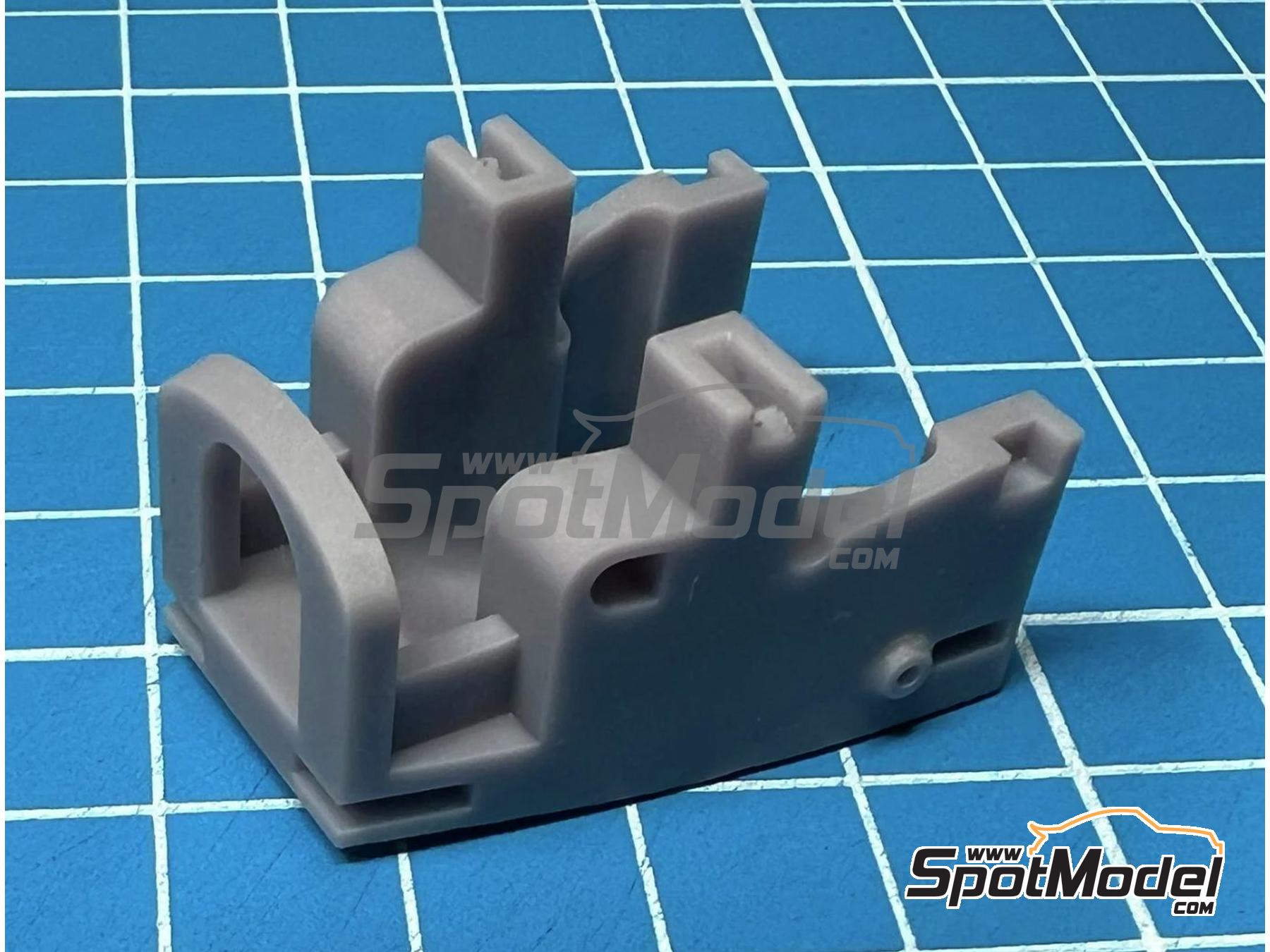 Image 3: Williams Honda FW11 - Soporte suspensi&oacute;n delantera | Detalle en escala&nbsp;1/20 fabricado por Stone Models (ref.&nbsp;A064-2024, tambien A064/2024)