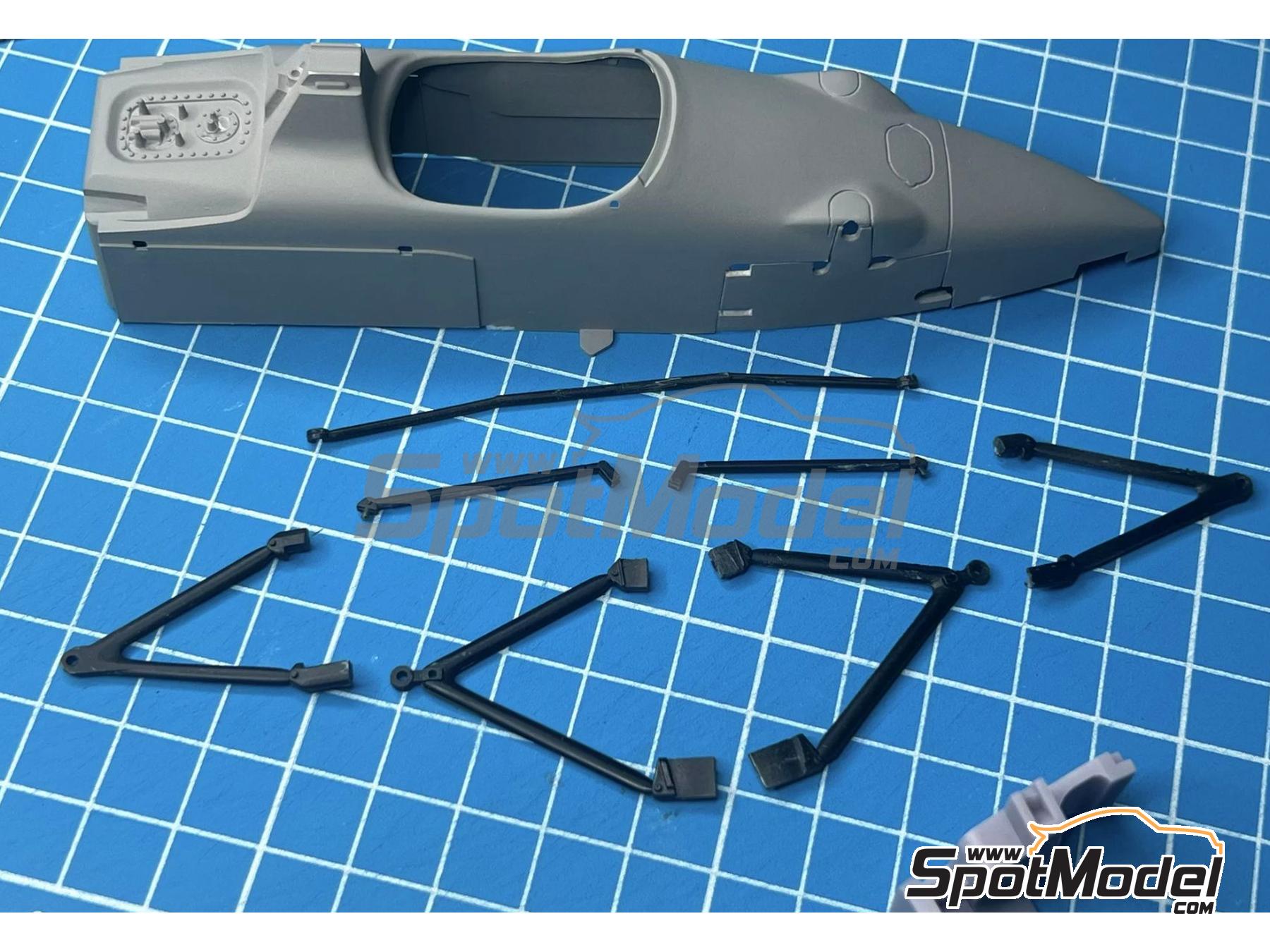Image 4: Williams Honda FW11 - Soporte suspensi&oacute;n delantera | Detalle en escala&nbsp;1/20 fabricado por Stone Models (ref.&nbsp;A064-2024, tambien A064/2024)