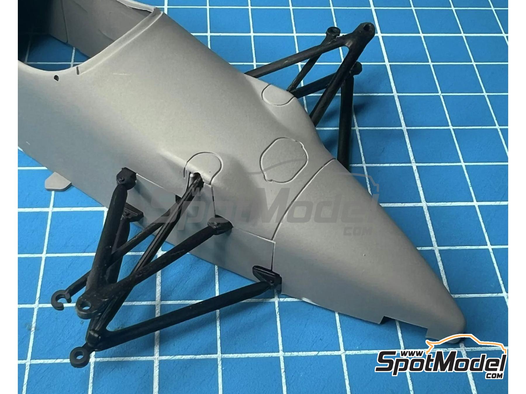 Image 5: Williams Honda FW11 - Soporte suspensi&oacute;n delantera | Detalle en escala&nbsp;1/20 fabricado por Stone Models (ref.&nbsp;A064-2024, tambien A064/2024)