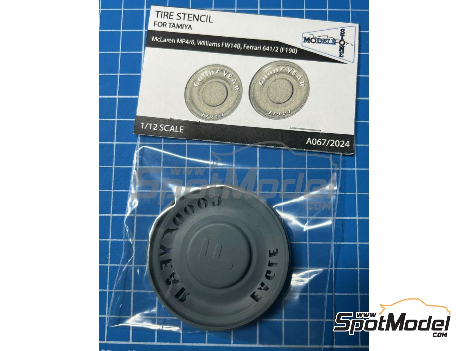 Image 1: Goodyear | Logotypes in 1/12 scale manufactured by Stone Models (ref. A067-2024, also A067/2024)