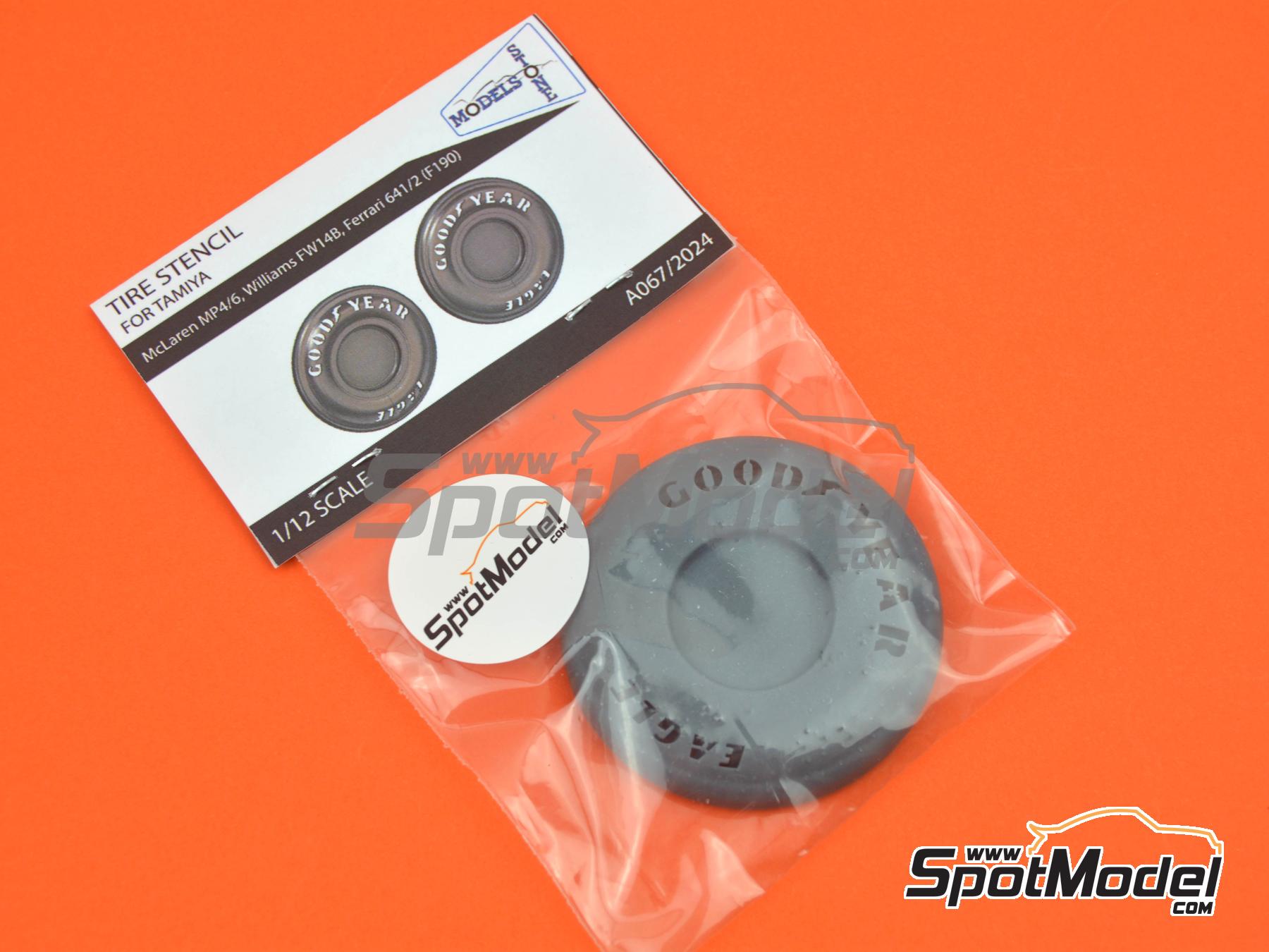 Image 7: Goodyear | Logotypes in 1/12 scale manufactured by Stone Models (ref. A067-2024, also A067/2024)