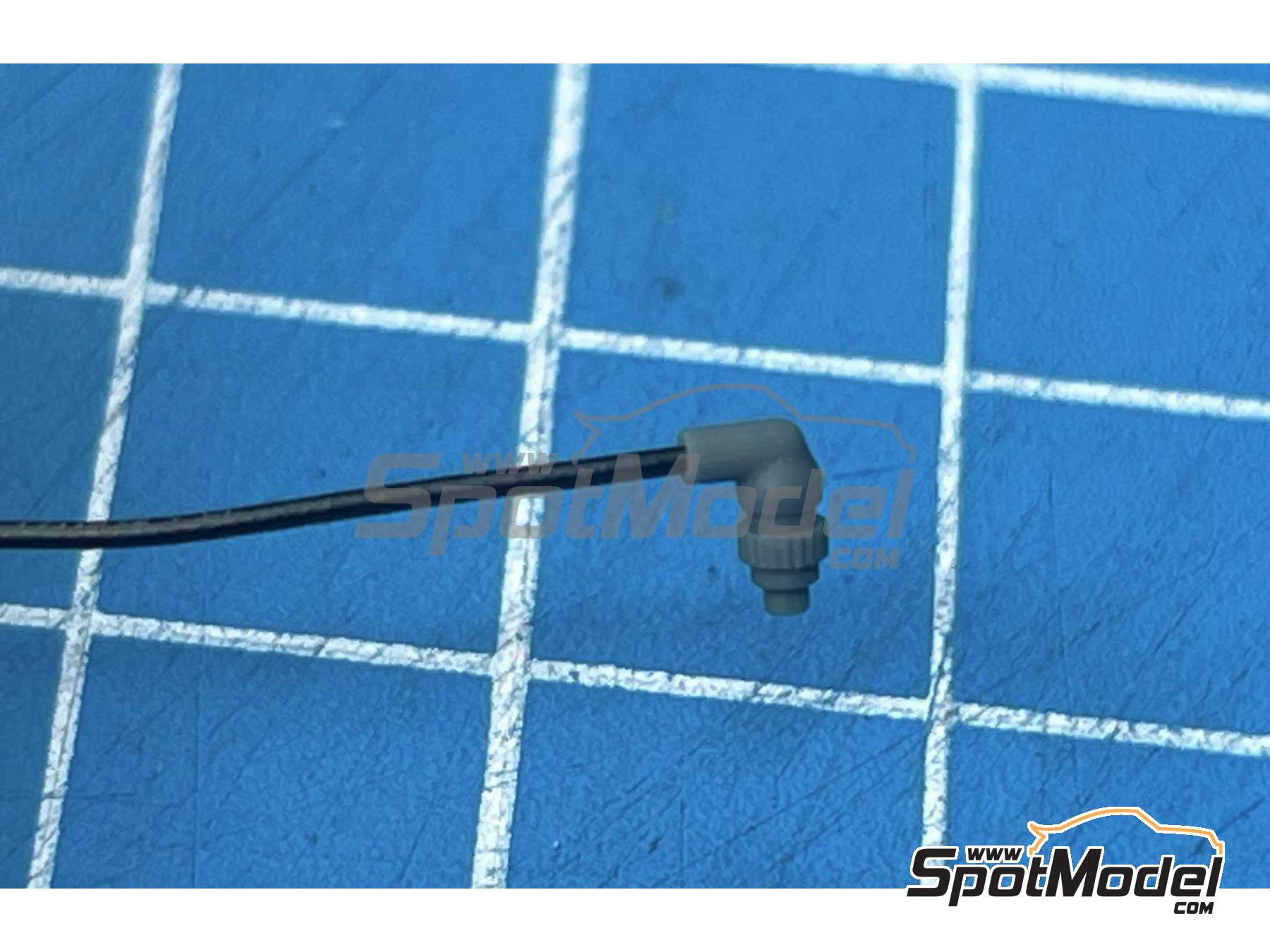 Image 3: Electric Connectors - Set B | Detail in 1/20 scale manufactured by Stone Models (ref.&nbsp;A071-2024, also A071/2024)