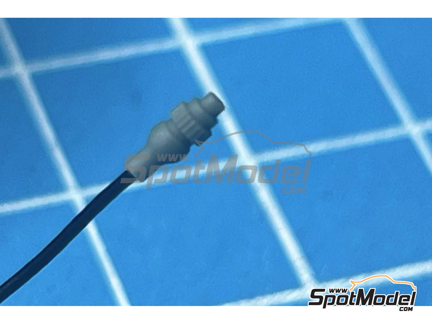 Image 3: Electric Connectors - Set C | Detail in 1/20 scale manufactured by Stone Models (ref.&nbsp;A072-2024, also A072/2024)