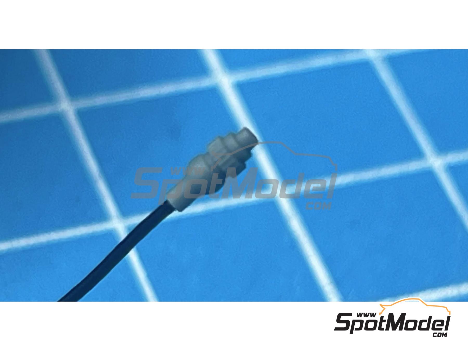 Image 4: Conectores eléctricos - Set D | Detalle en escala 1/12 fabricado por Stone Models (ref. A073-2024, tambien A073/2024)