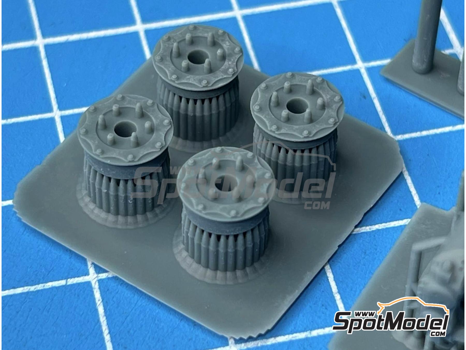 Image 4: Benetton Ford B188 | Brakes in 1/20 scale manufactured by Stone Models (ref. A076-2024, also A076/2024)