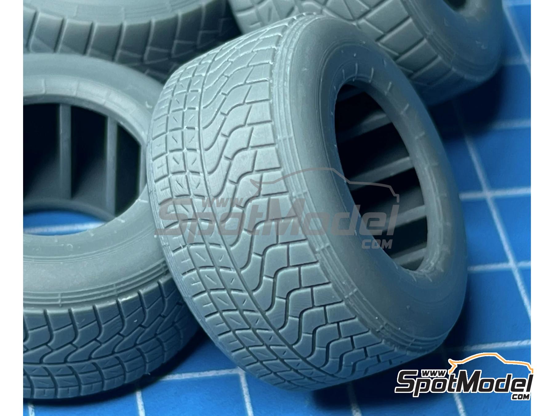 Image 3: Pirelli Rain Tires (2011-2013) | Tyre set in 1/20 scale manufactured by Stone Models (ref.&nbsp;A079-2024, also A079/2024)