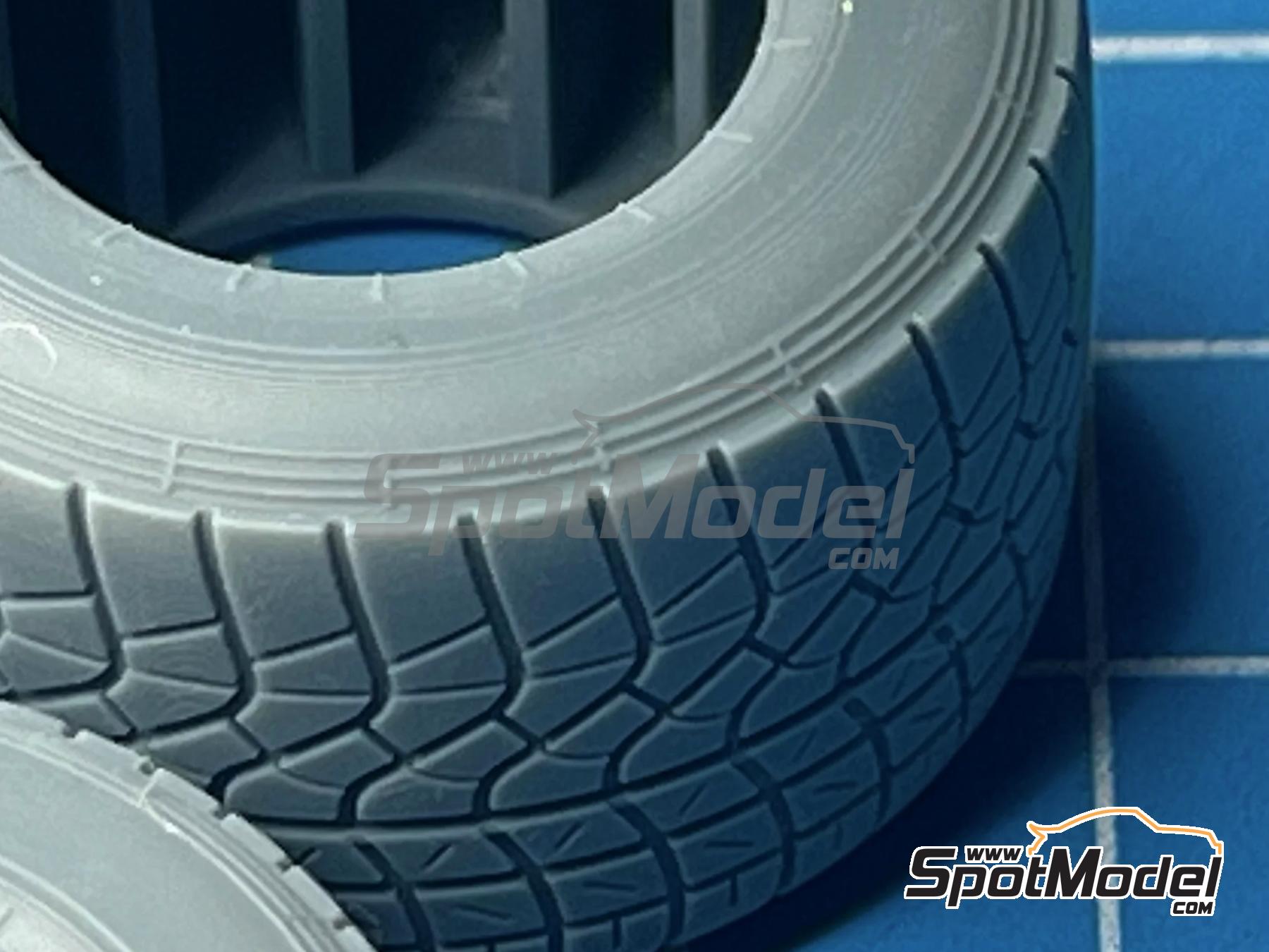 Image 4: Pirelli Rain Tires (2011-2013) | Tyre set in 1/20 scale manufactured by Stone Models (ref.&nbsp;A079-2024, also A079/2024)