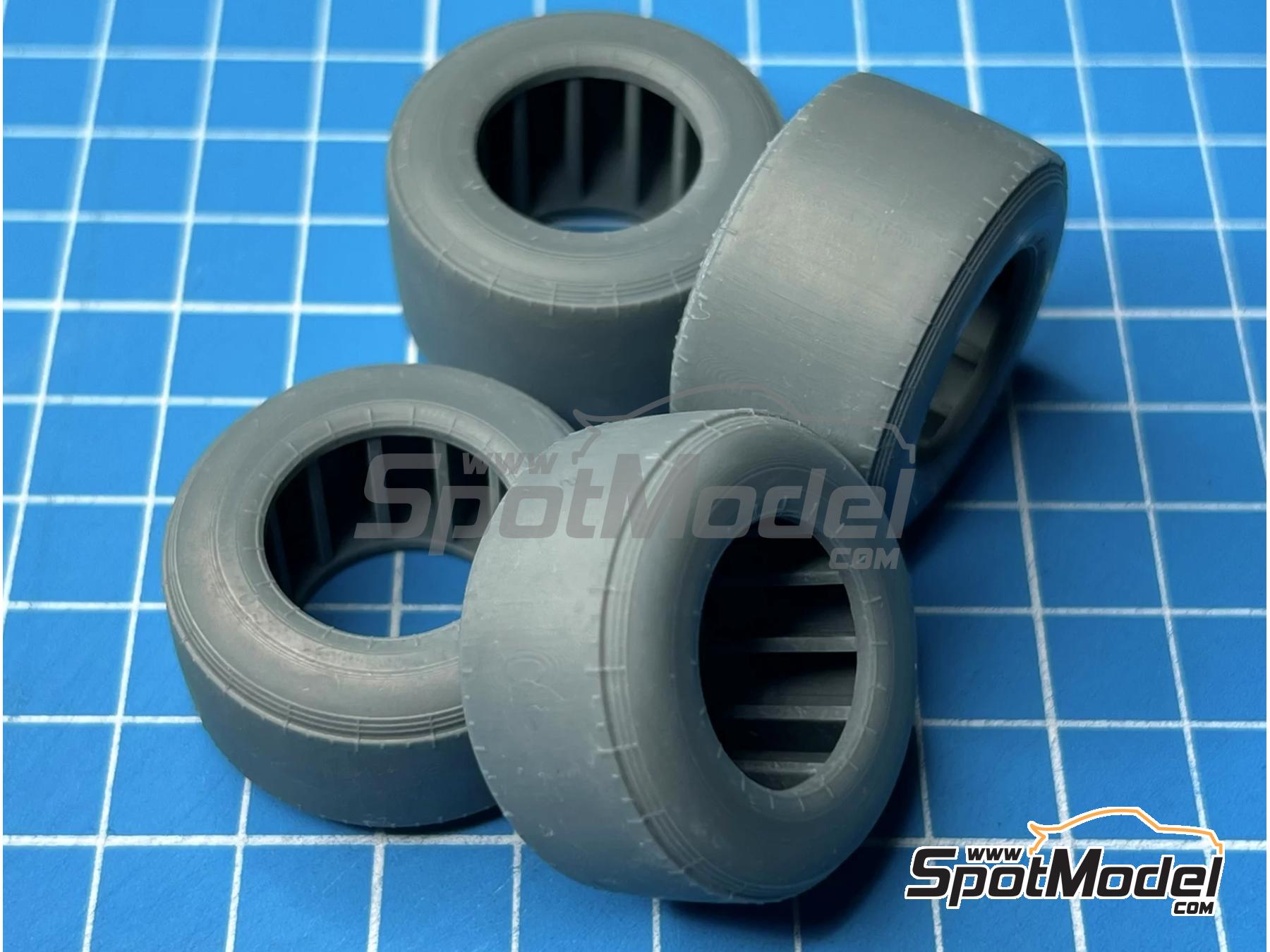 Image 3: Pirelli Slick Tires (2011-2016) | Tyre set in 1/20 scale manufactured by Stone Models (ref. A081-2024, also A081/2024)