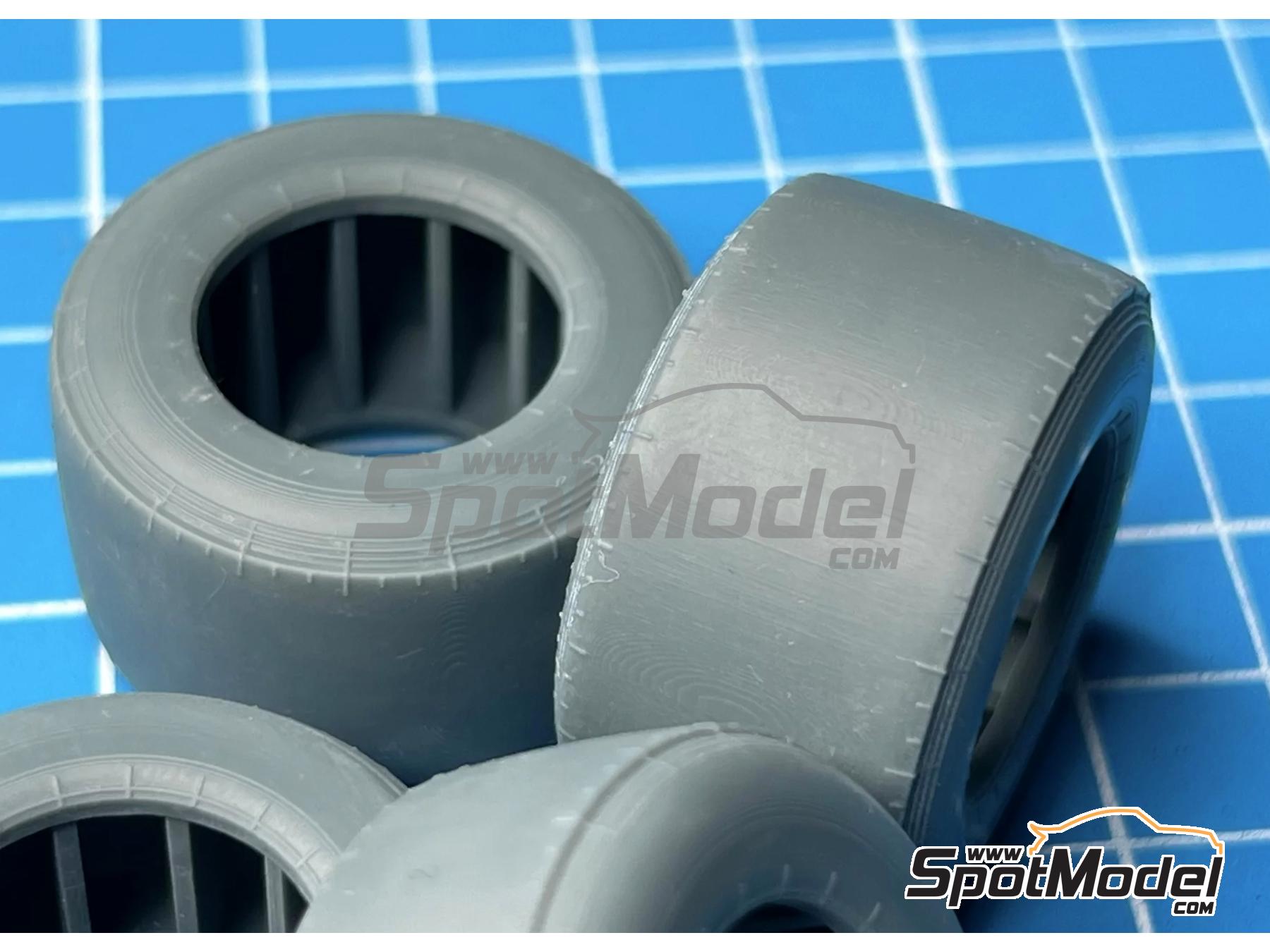 Image 5: Pirelli Slick Tires (2011-2016) | Tyre set in 1/20 scale manufactured by Stone Models (ref. A081-2024, also A081/2024)