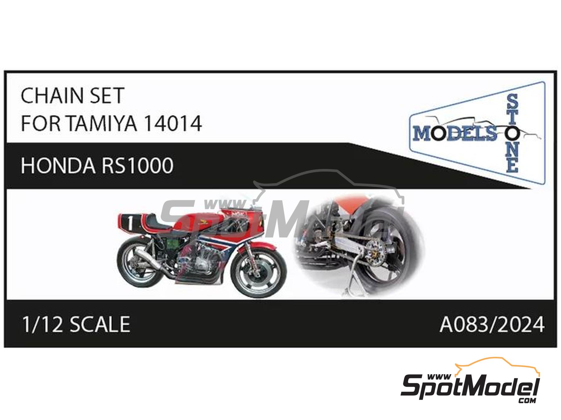 Image 7: Honda RS1000 | Chain set in 1/12 scale manufactured by Stone Models (ref.&nbsp;A083-2024, also A083/2024)