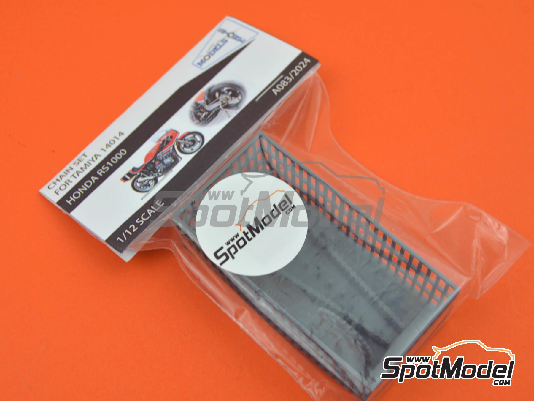 Image 8: Honda RS1000 | Chain set in 1/12 scale manufactured by Stone Models (ref.&nbsp;A083-2024, also A083/2024)