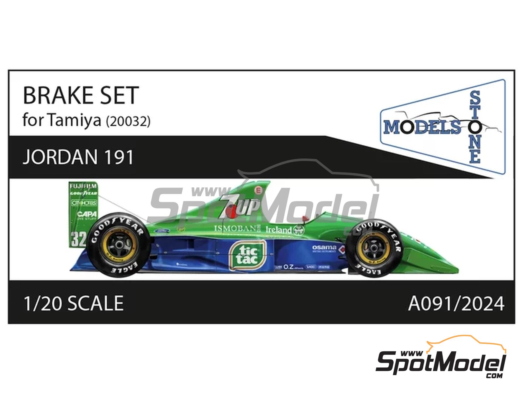 Image 1: Jordan Ford 191 -  1991 | Brakes in 1/20 scale manufactured by Stone Models (ref.&nbsp;A091-2024, also A091/2024)