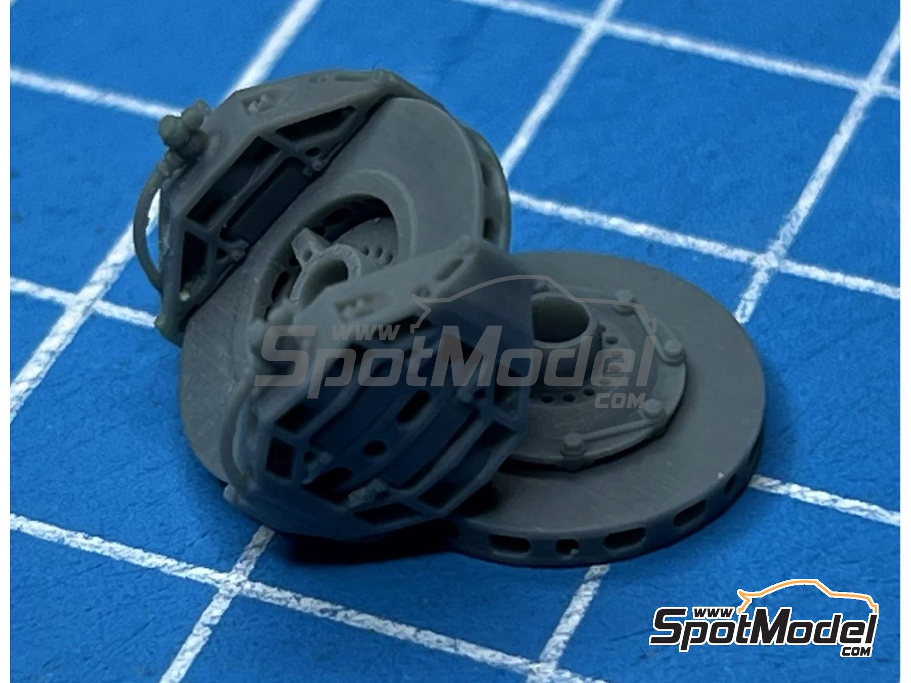 Image 8: McLaren TAG Porsche MP4/2C -  1986 | Brakes in 1/20 scale manufactured by Stone Models (ref.&nbsp;A096-2025, also A096/2025)