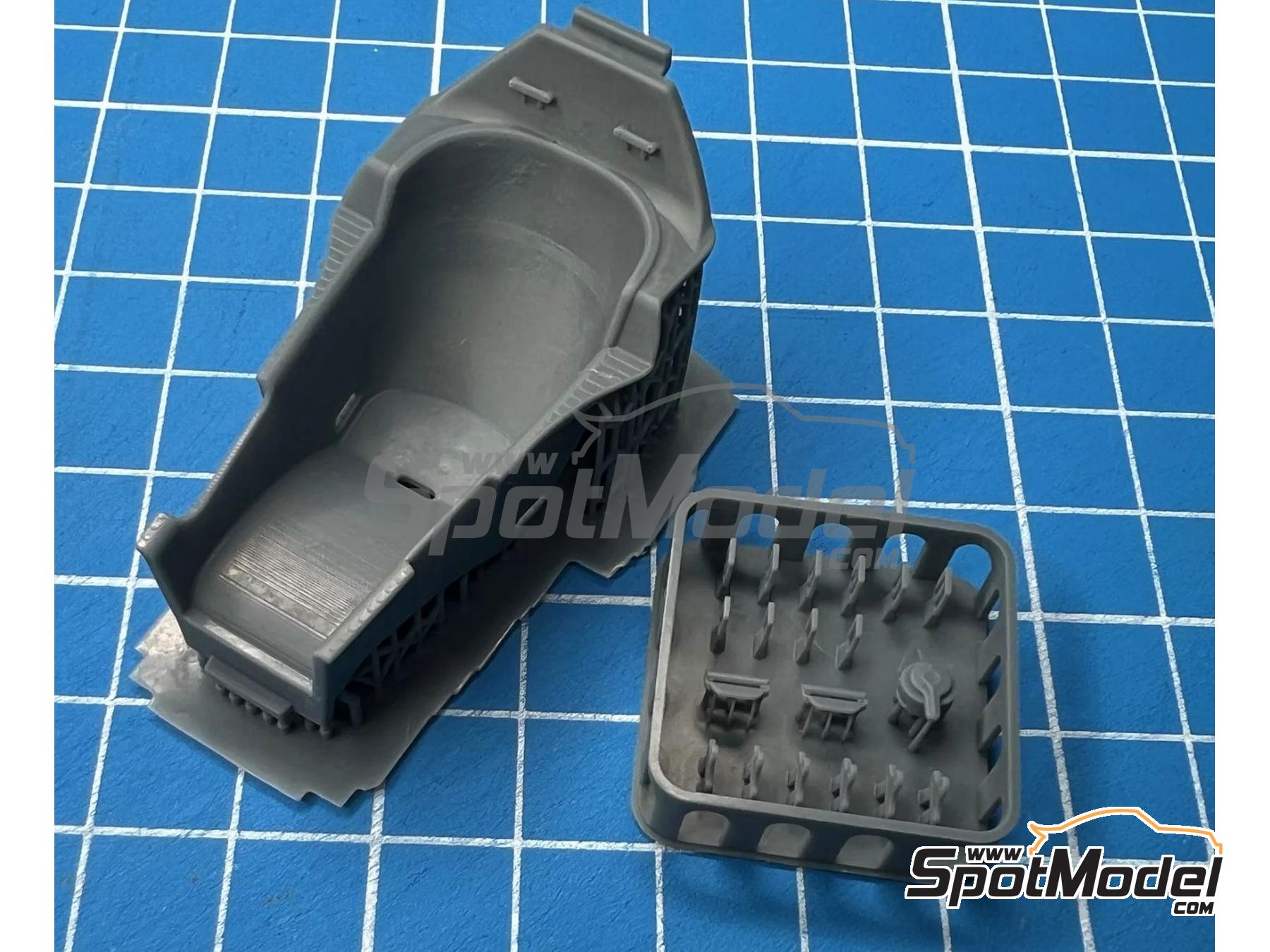 Image 3: Leyton House Judd CG901B | Asientos en escala 1/20 fabricado por Stone Models (ref. A105-2025, tambien A105/2025)