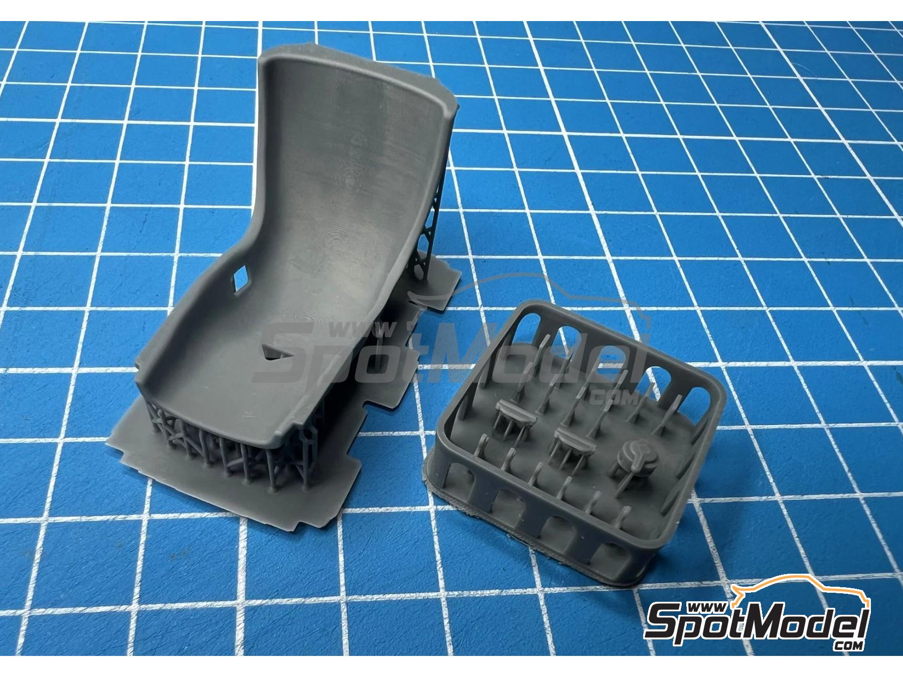 Image 2: Tyrrell Honda 020 | Seat in 1/20 scale manufactured by Stone Models (ref. A112-2025, also A112/2025)