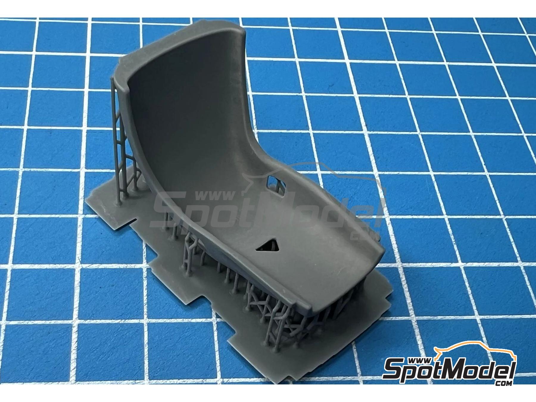 Image 3: Tyrrell Honda 020 | Seat in 1/20 scale manufactured by Stone Models (ref. A112-2025, also A112/2025)