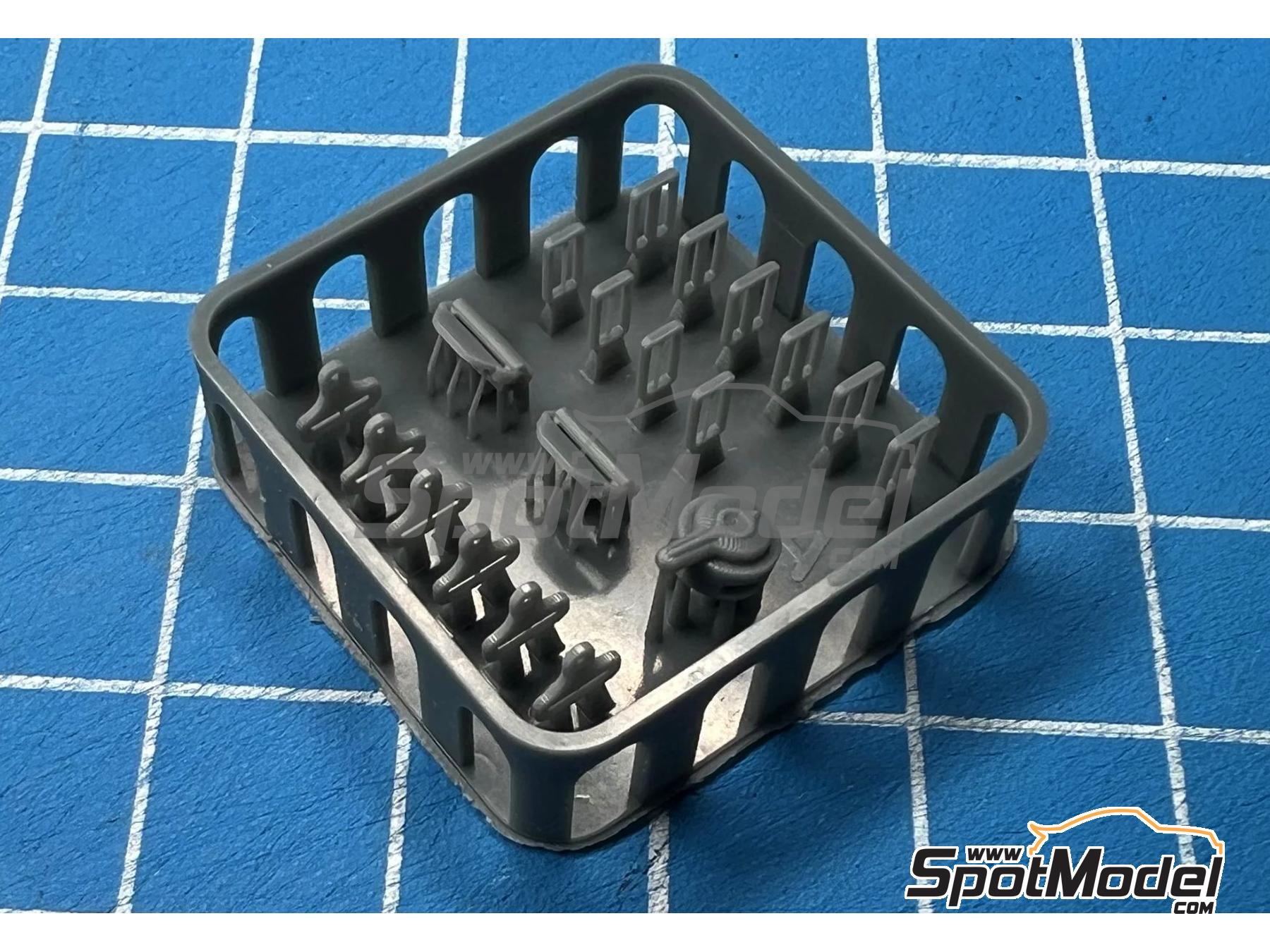 Image 5: Tyrrell Honda 020 | Seat in 1/20 scale manufactured by Stone Models (ref. A112-2025, also A112/2025)