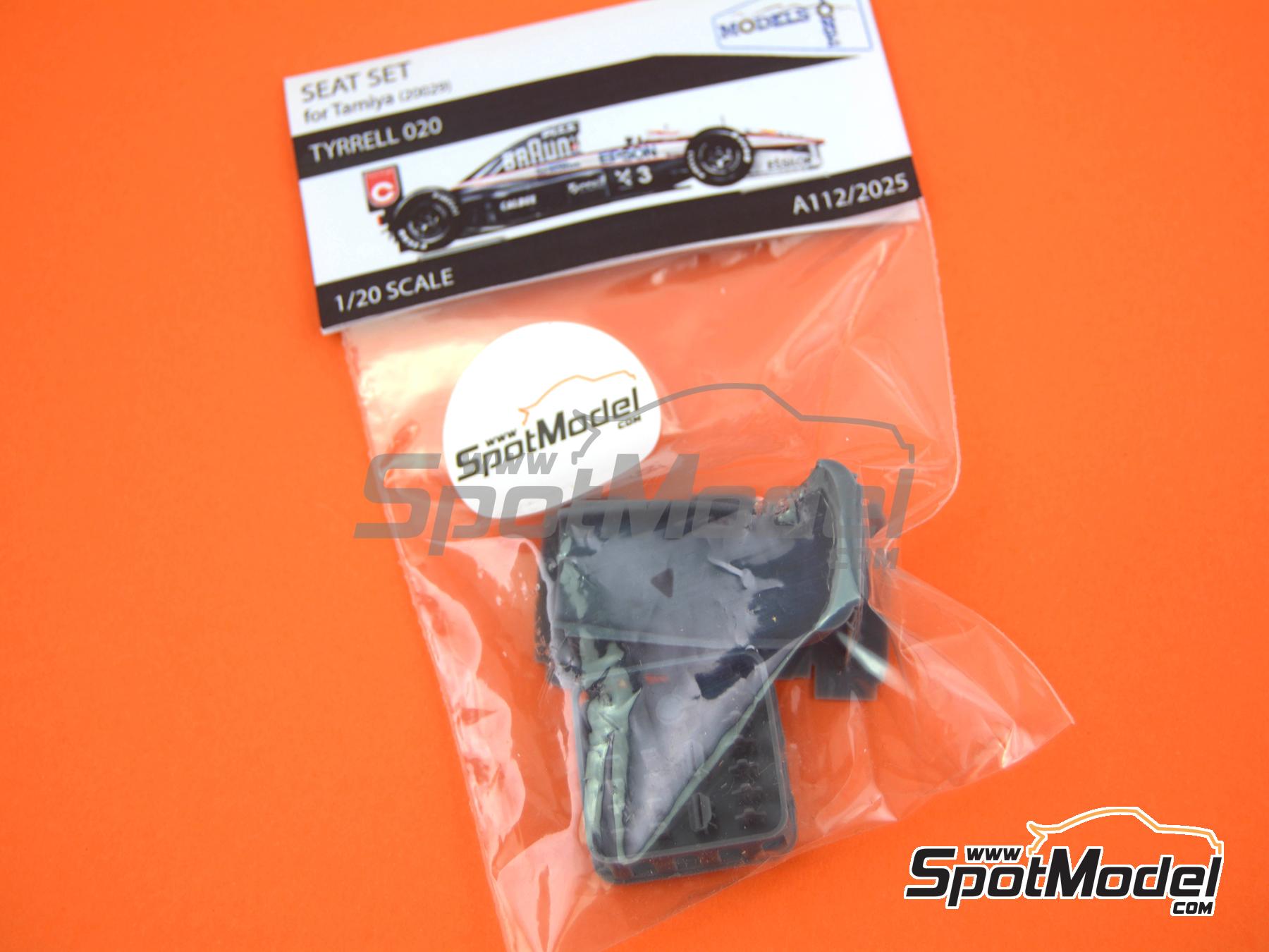 Image 6: Tyrrell Honda 020 | Seat in 1/20 scale manufactured by Stone Models (ref. A112-2025, also A112/2025)