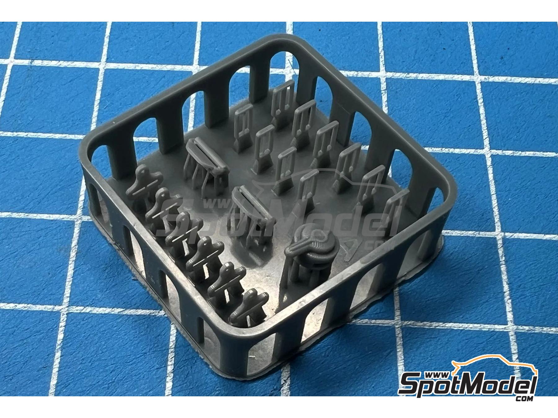 Image 4: Brabham BT46 Prototype -  1977 | Asientos en escala&nbsp;1/20 fabricado por Stone Models (ref.&nbsp;A114-2025, tambien A114/2025)