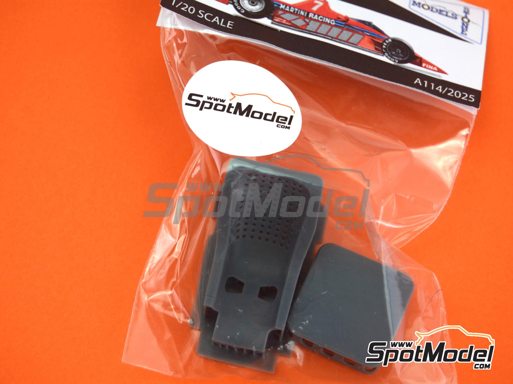 Image 8: Brabham BT46 Prototype -  1977 | Asientos en escala&nbsp;1/20 fabricado por Stone Models (ref.&nbsp;A114-2025, tambien A114/2025)