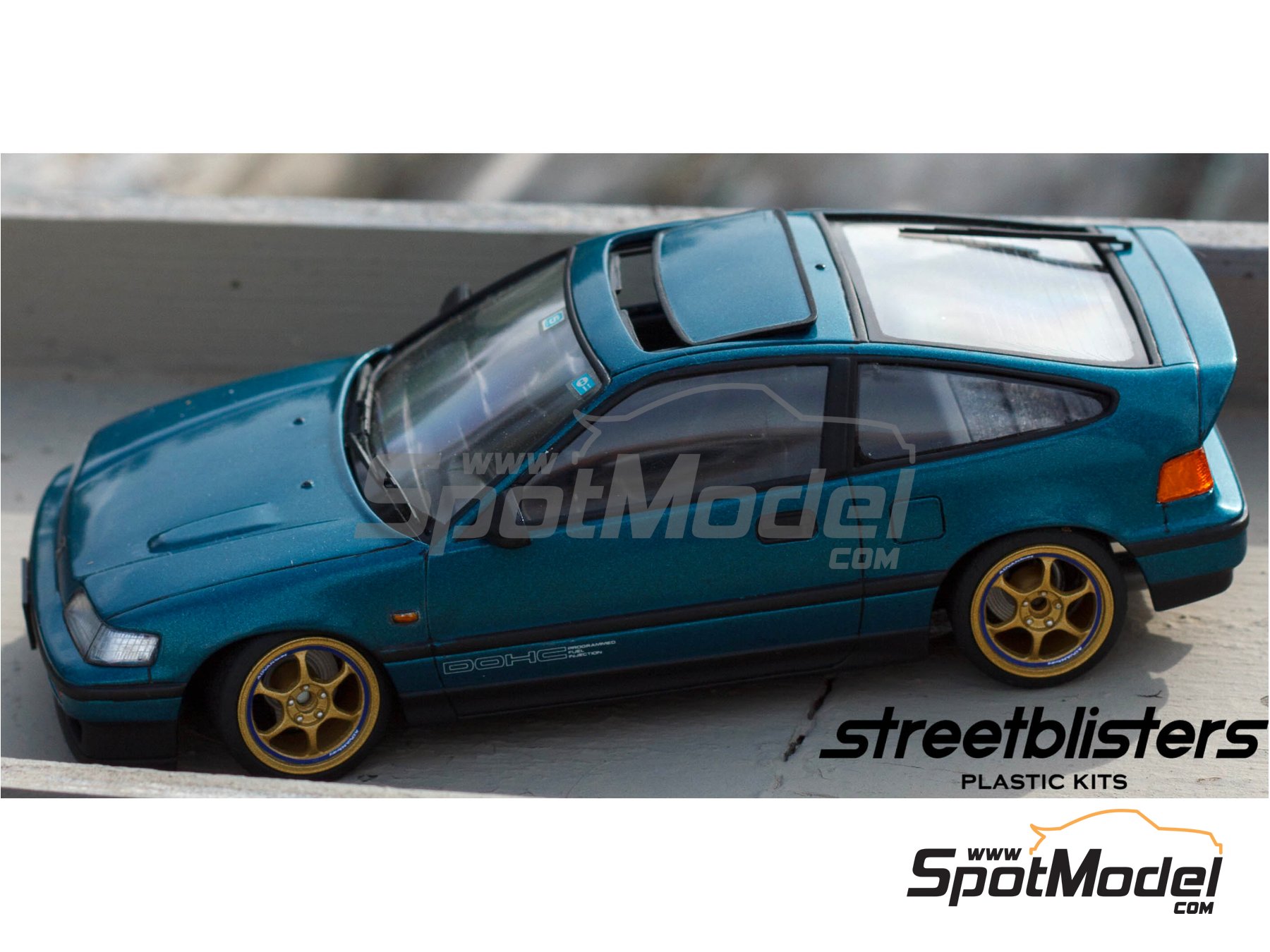 Image 2: SB-RG 16 pulgadas | Set de llantas y neumáticos en escala 1/24 fabricado por StreetBlisters (ref. SB-10003, tambien 10003)