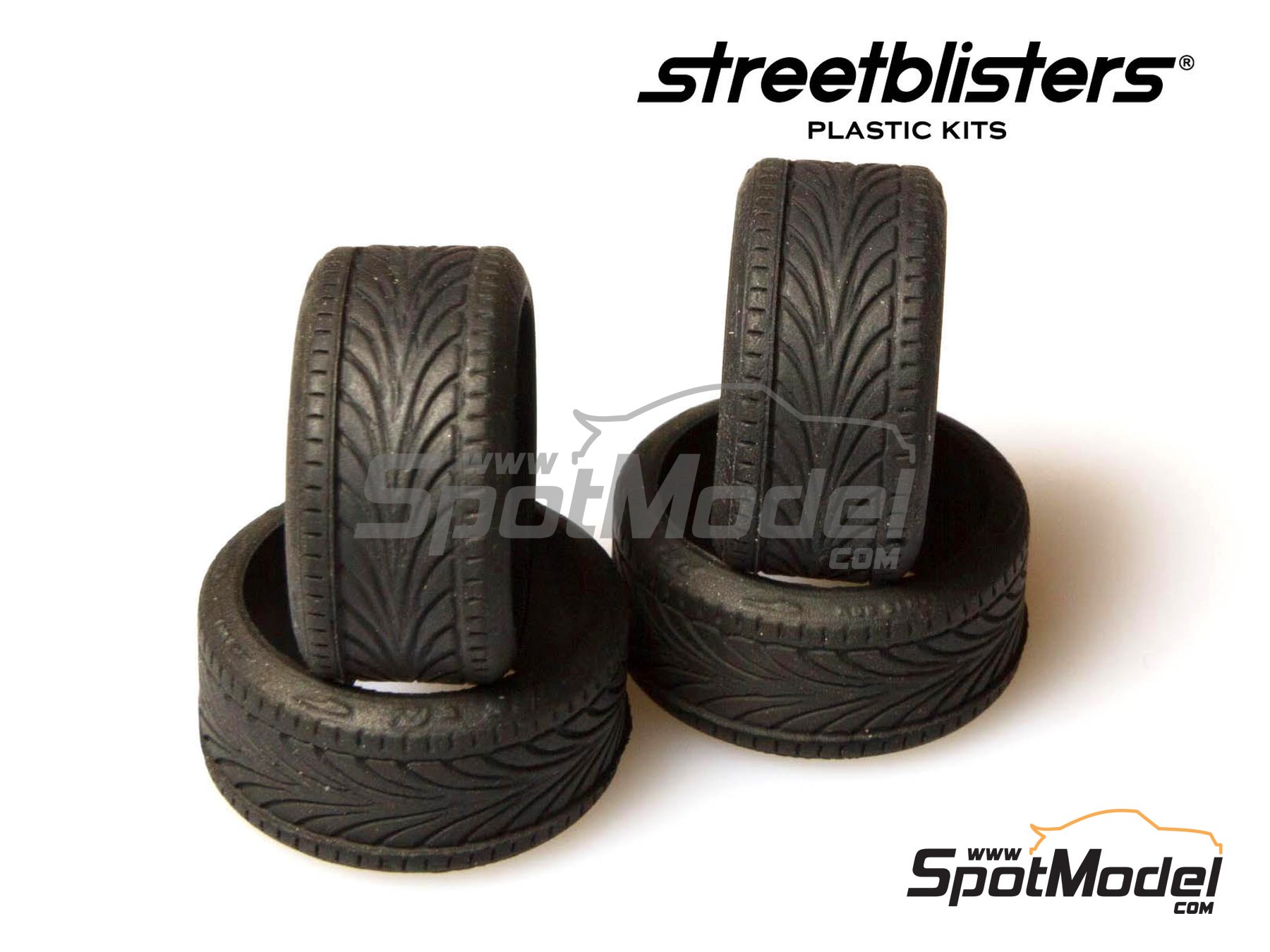 Image 2: SB-TIR 16 pulgadas | Neumáticos en escala 1/24 fabricado por StreetBlisters (ref. SB-10004a, tambien 10004a)