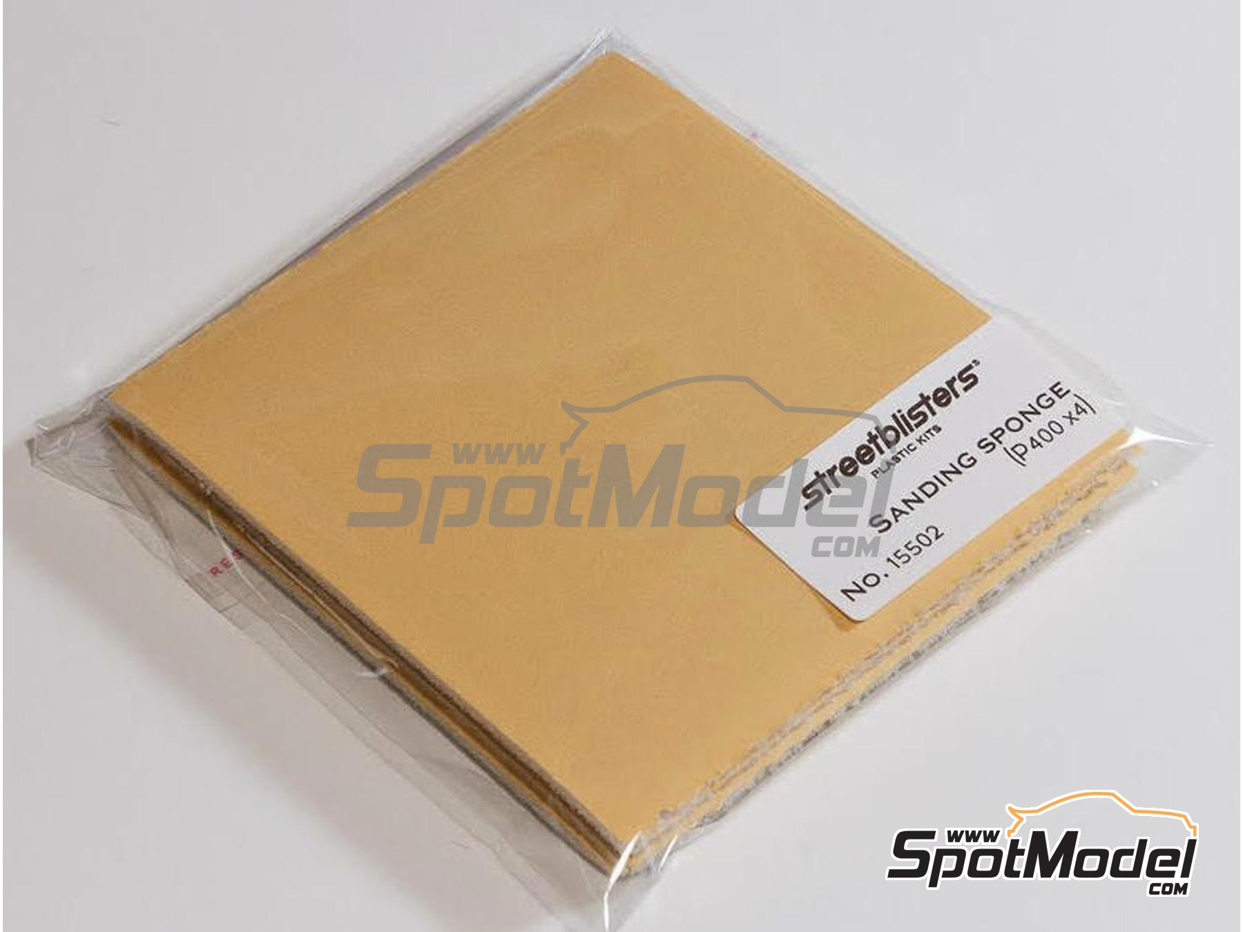 Image 1: Esponja de lija  de grano P400 | Lijas fabricado por StreetBlisters (ref. SB-15502, tambien 15502)