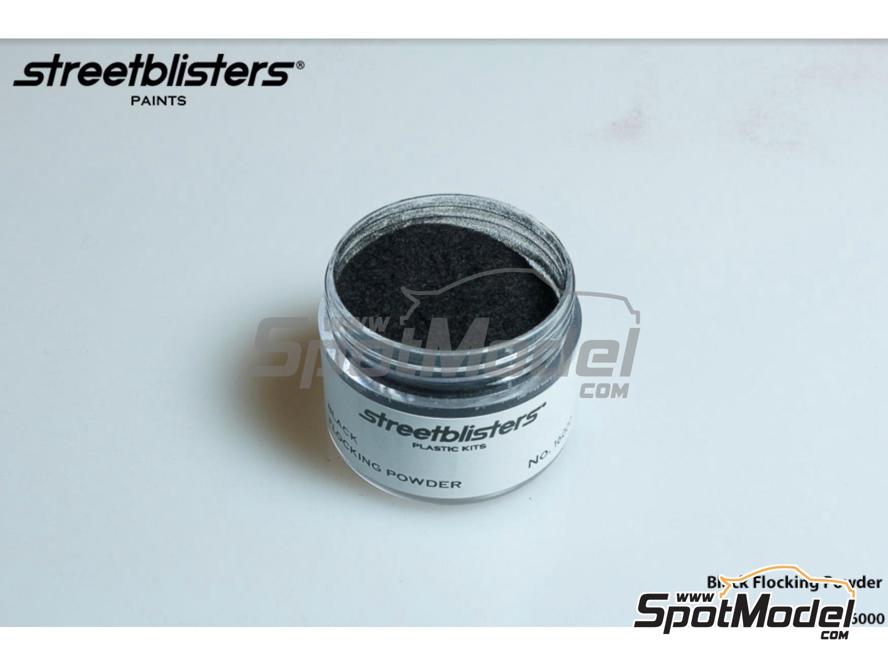 Image 1: Negro | Flocado fabricado por StreetBlisters (ref. SB-16000)