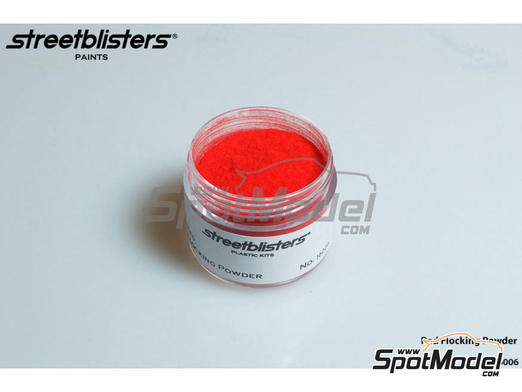Image 1: Rojo | Flocado fabricado por StreetBlisters (ref. SB-16006)