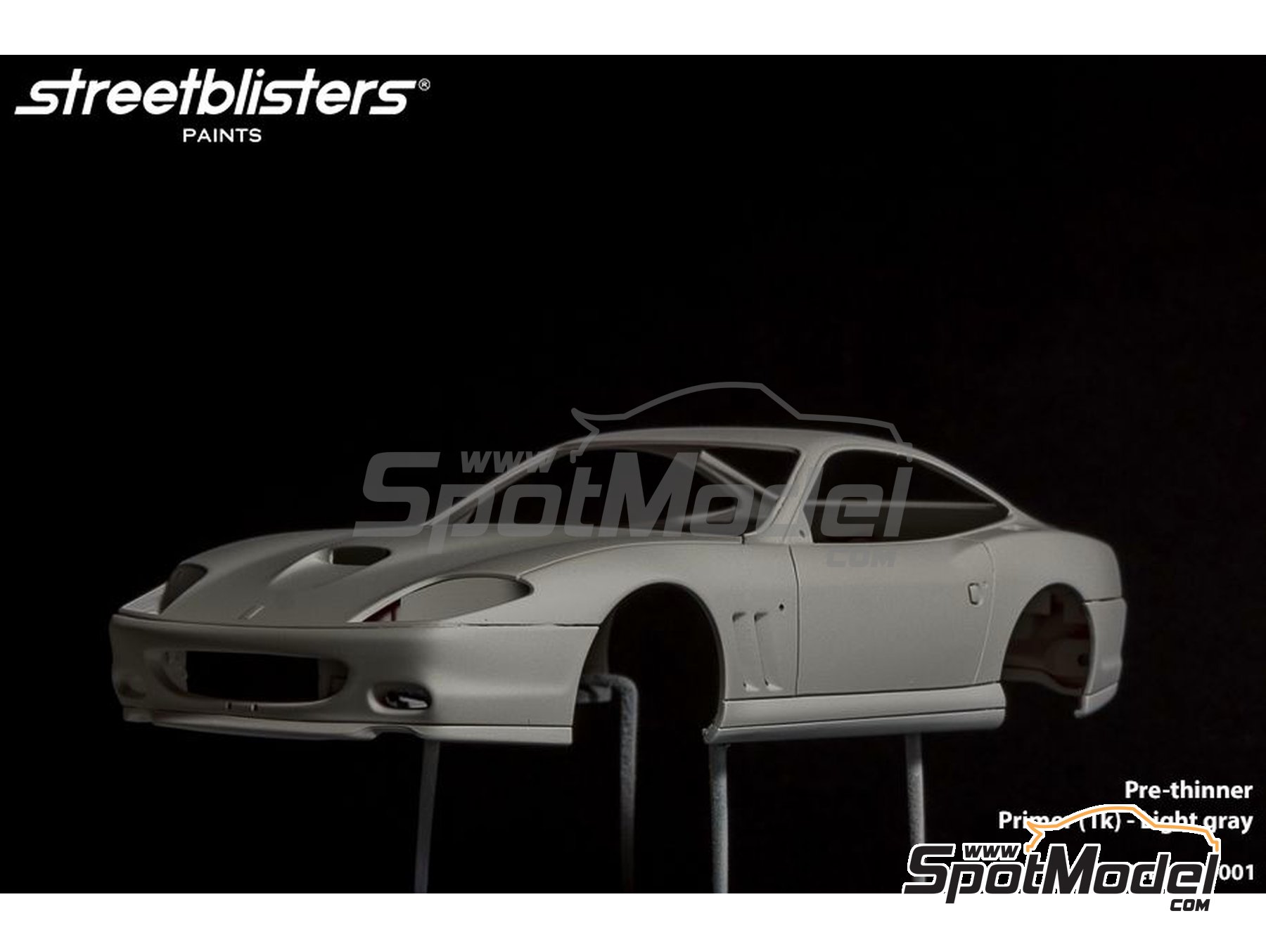 Image 3: Primer gray 1K - 1 x 30ml | Primer manufactured by StreetBlisters (ref.&nbsp;SB30-0001)