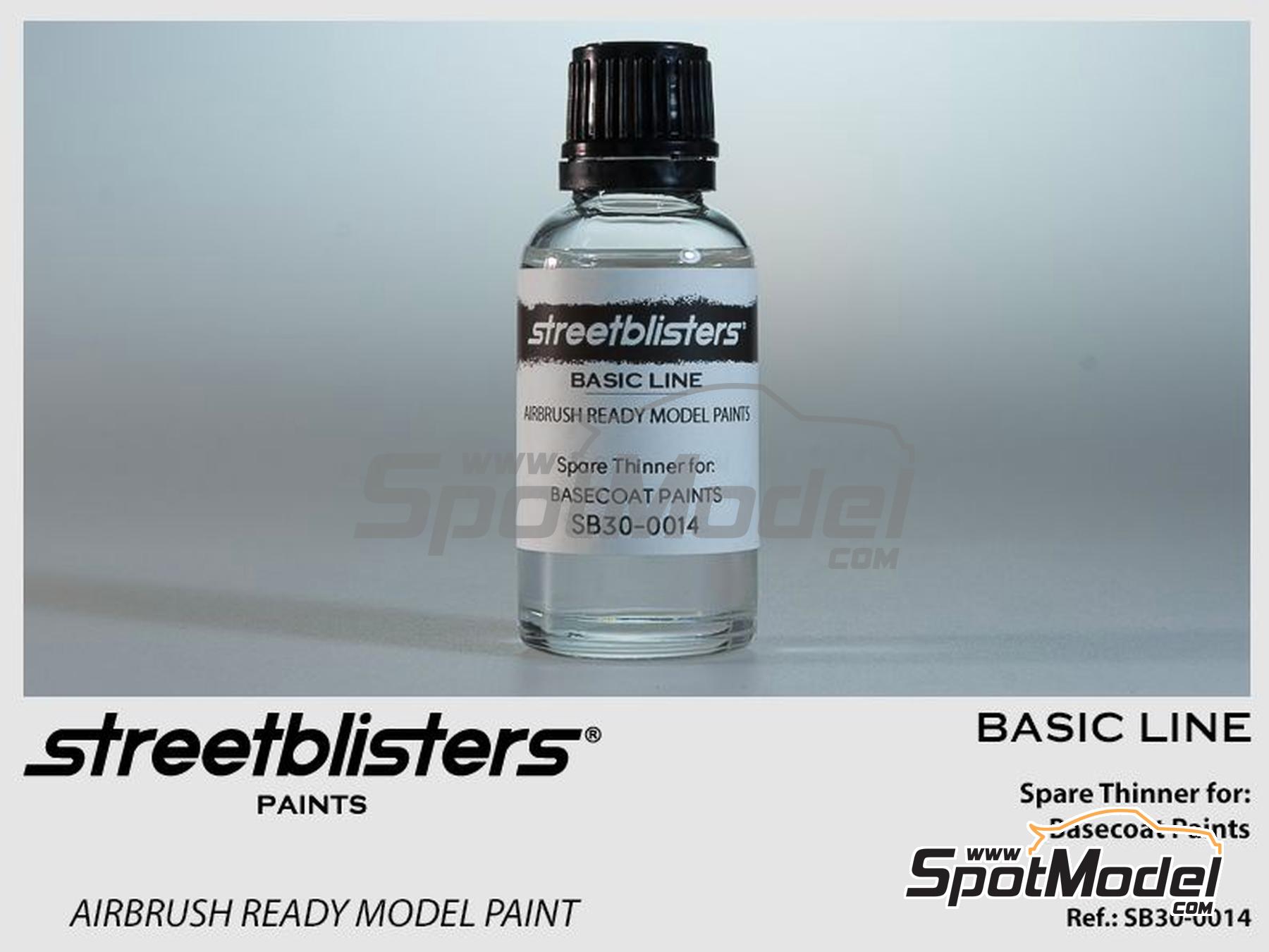 Image 1: Disolvente de pintura - Spare Thinner for Basecoat paints - 1 x 30ml | Disolvente fabricado por StreetBlisters (ref.&nbsp;SB30-0014)