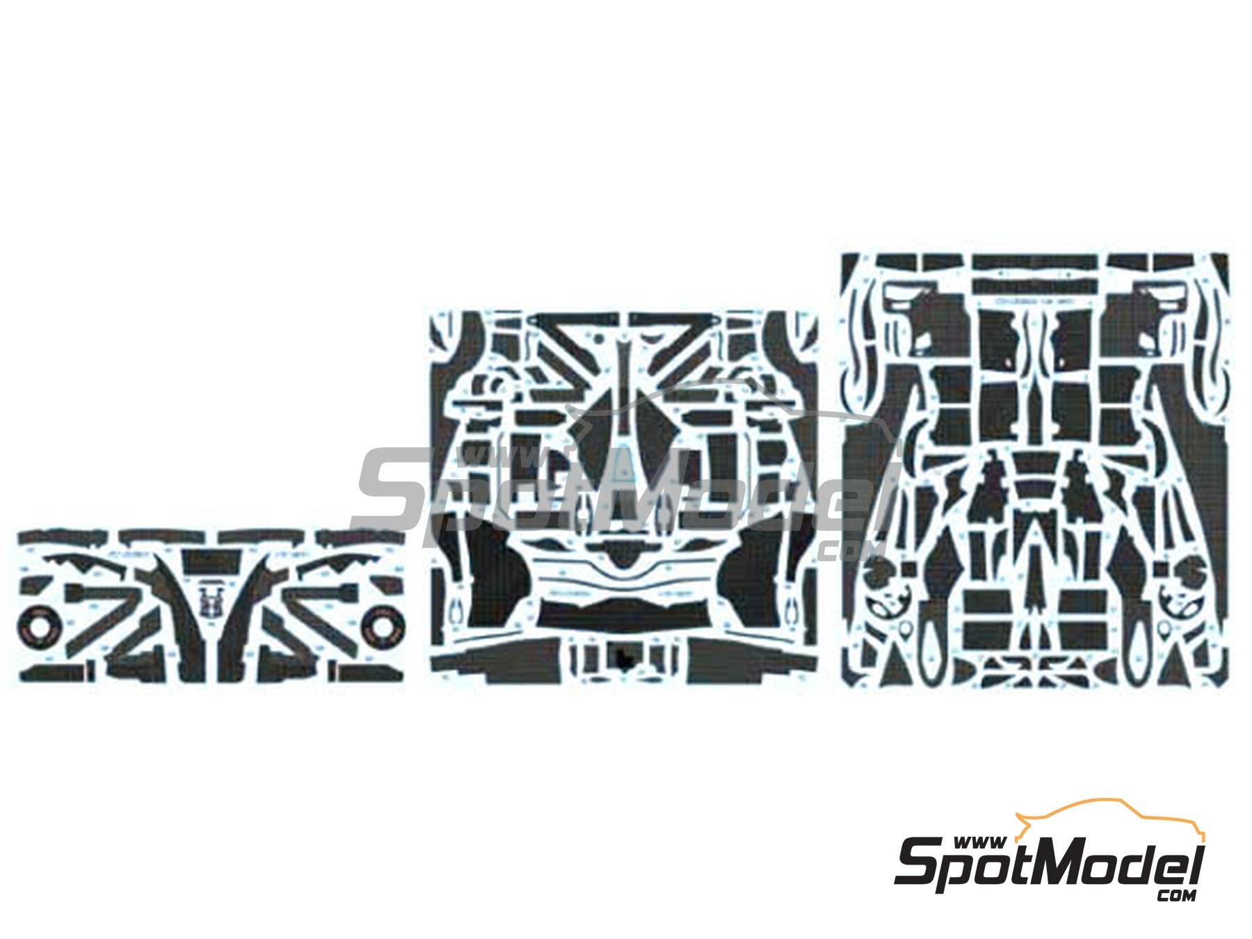 Image 1: Ferrari 248F1 | Carbon fibre pattern decal set in 1/20 scale manufactured by Studio27 (ref. ST27-CARBOND20025, also 4545310011835 and CD20025)
