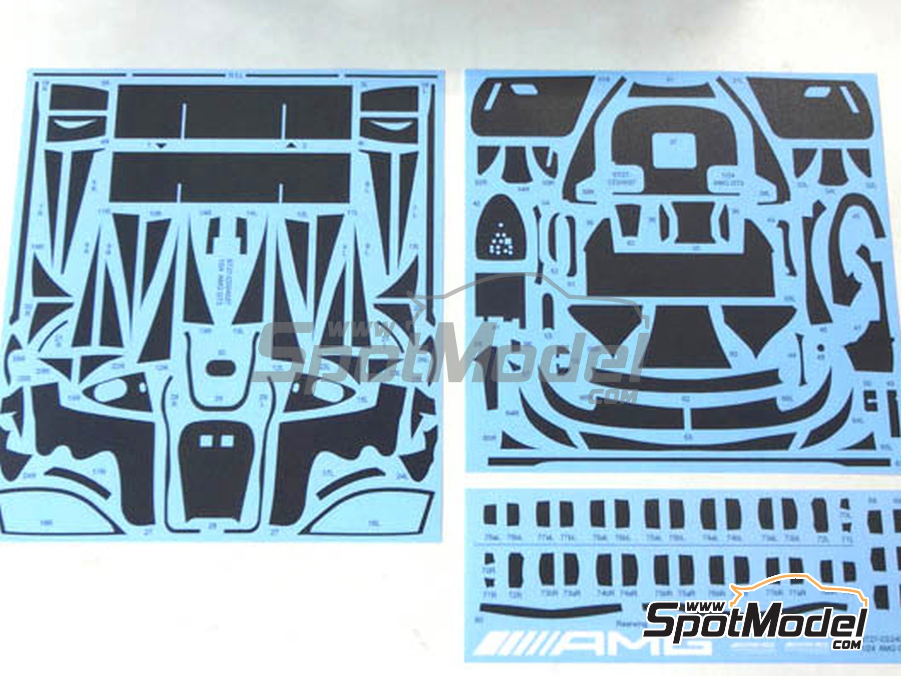 Studio27 CD24027: Carbon fibre pattern decal set 1/24 scale