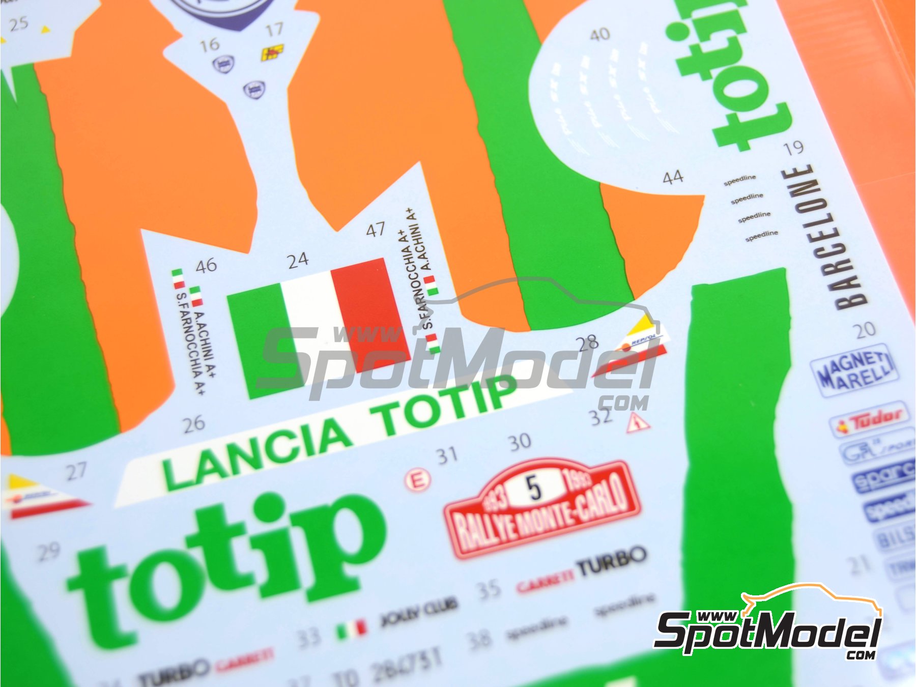 198 DECALS 1//43 LANCIA DELTA HF BUGALSKI TOUR DE CORSE 1992