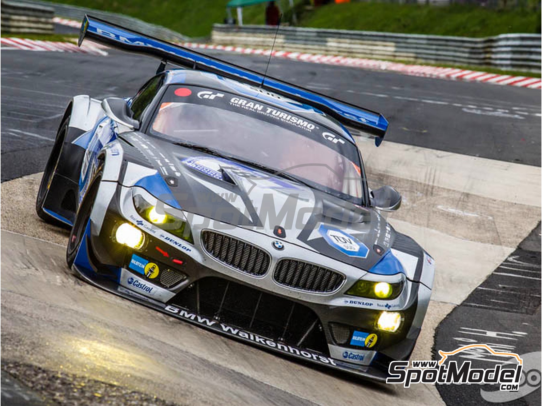 #33 Alex Zanardi BMW Z4 2014 1/43rd Scale Slot Car Waterslide Decals 