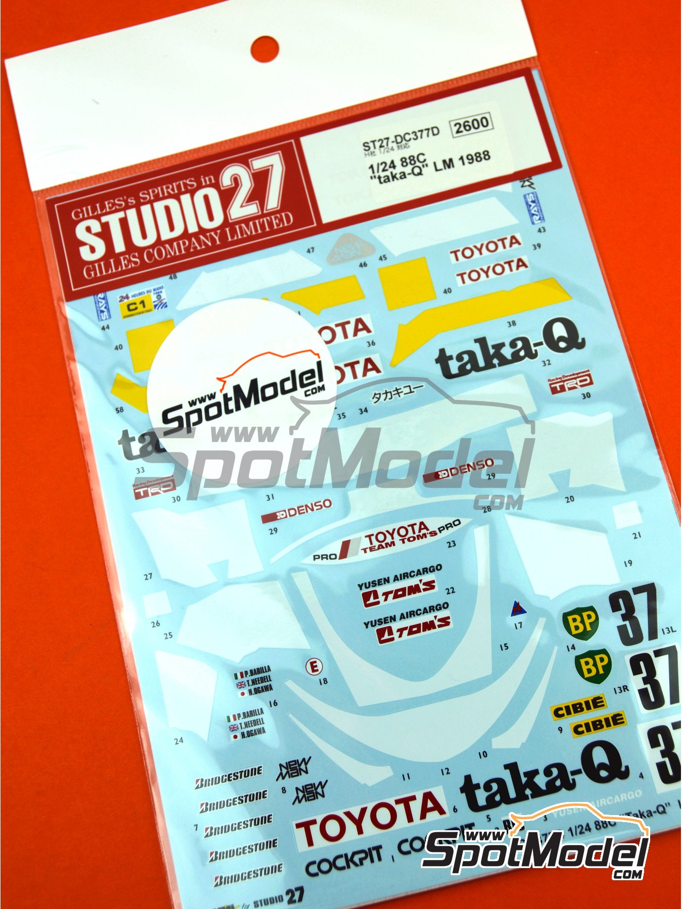 Decal & Sticker Speed Hobby 1/20 Harness Manufacture Logos