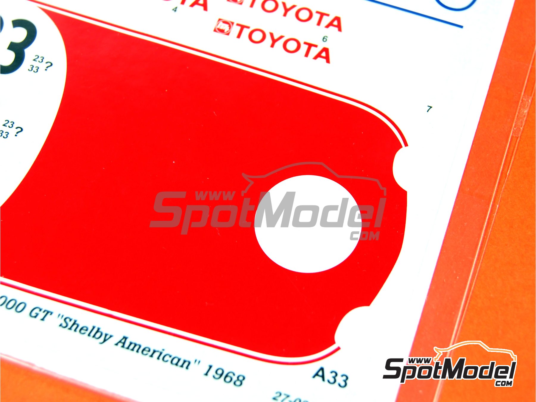 Studio27 DC644C: Marking / livery 1/24 scale - Toyota 2000GT