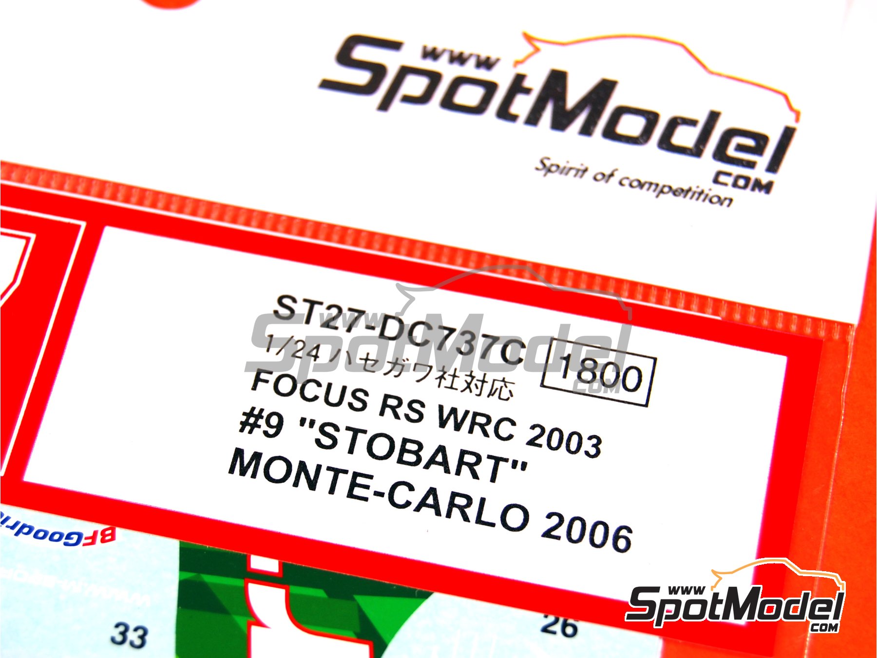 Studio27: Marking / livery 1/24 scale - Ford Focus RS sponsored by Stobart # 9 - Matthew Wilson (GB) + Michael Orr (GB) - Monte Carlo Rally - Rallye  Automobile de Monte-Carlo 2006 -