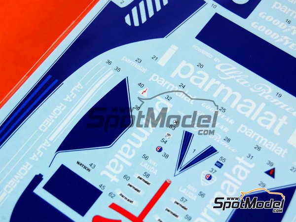Image 3: Brabham BT46 Equipo Brabham Racing Organisation patrocinado por Parmalat - Campeonato del Mundo FIA de Formula 1 1978 | Decoraci&oacute;n en escala&nbsp;1/20 fabricado por Studio27 (ref.&nbsp;ST27-DC846, tambien 4545310408468 y DC846)