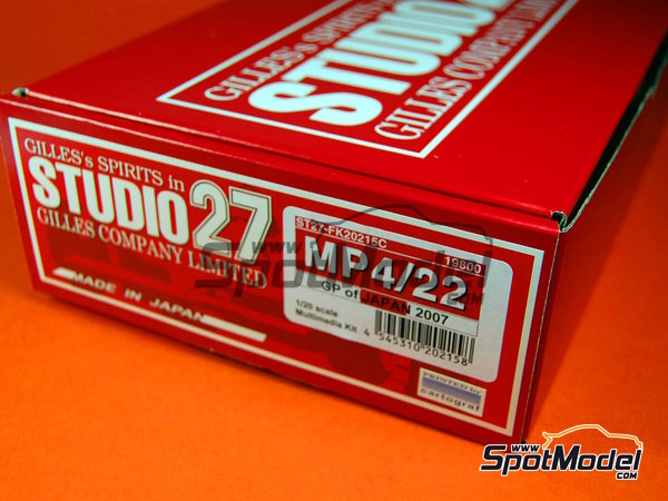 Studio27 FK20215C: Car scale model kit 1/20 scale - McLaren