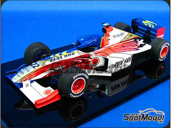 Studio27: Model car kit 1/20 scale - Honda BAR001 - Late season 1999 (ref.  ST27-FK20236) | SpotModel