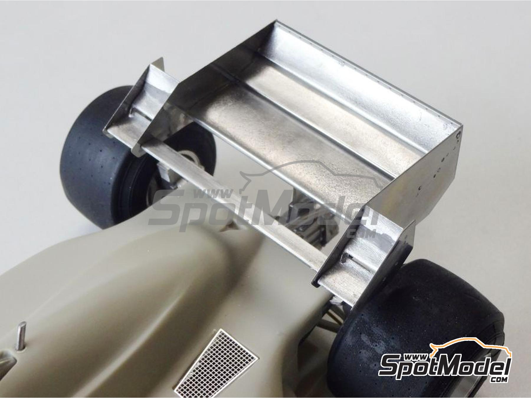 Image 12: Brabham BMW BT53 sponsored by Parmalat - British Formula 1 Grand Prix 1984 | Car scale model kit in 1/20 scale manufactured by Studio27 (ref. ST27-FK20321, also 4545310012047 and FK20321)