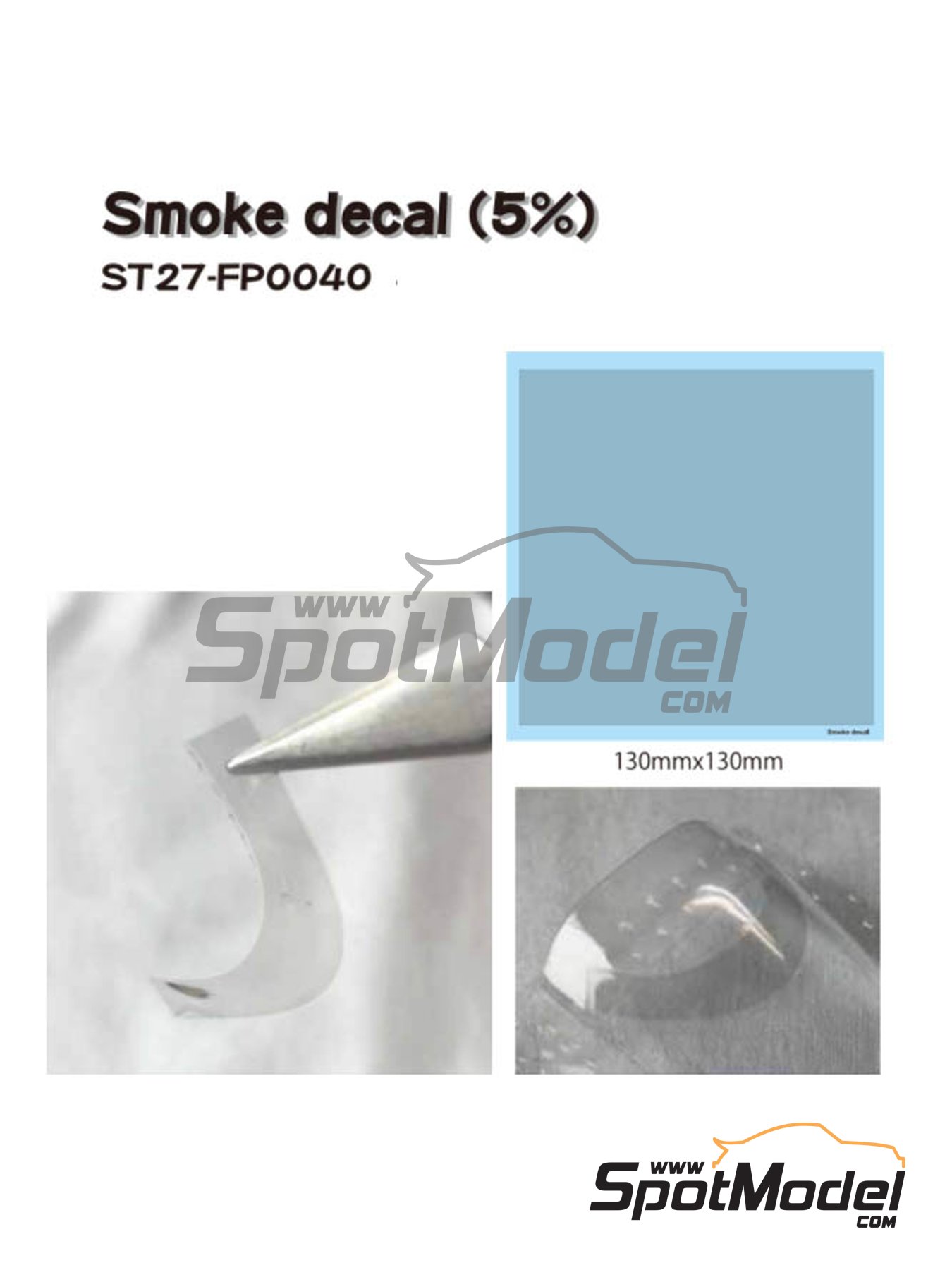 Transparent smoked tone 5% | Decals manufactured by Studio27 (ref.&nbsp;ST27-FP0040) image